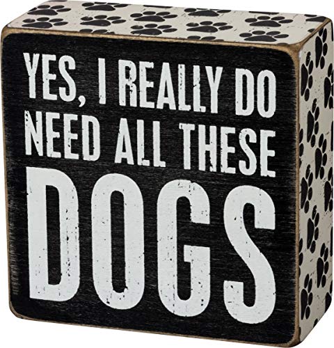 【中古】【未当て嵌める・未開封品】Primitives ボックス席息差し - Yes I Really Do Need All These Dogs 靴-その他