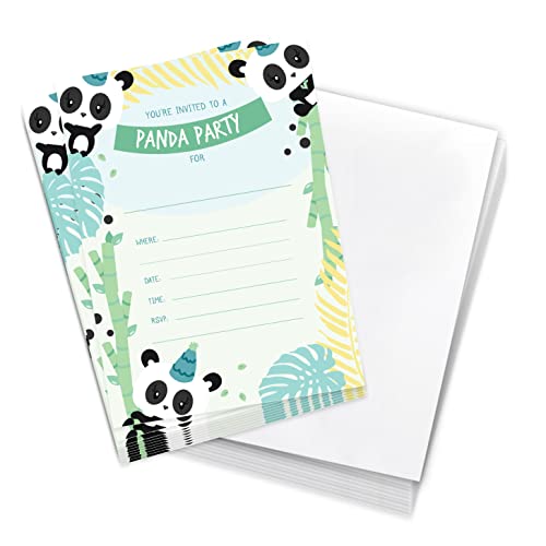 【中古】【未使用・未開封品】パンダスタイル 3 Happy Birthday 招待状 招待状 (10枚) 封筒付き 男の子 女の子 子供 パーティー 16,855円