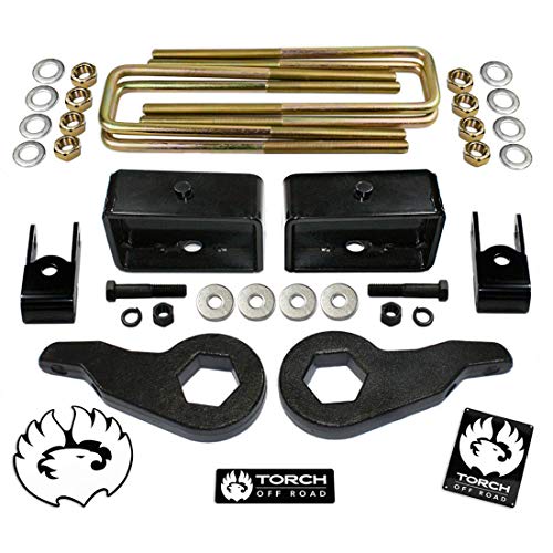 【中古】【未使用・未開封品】TORCH 3インチ フロント 3インチ リアリフトキット 1999-2007 シボレー シルバラード GMC シエラ 4X4 4WD 6 LUG ショックエクステンダー GM 1500