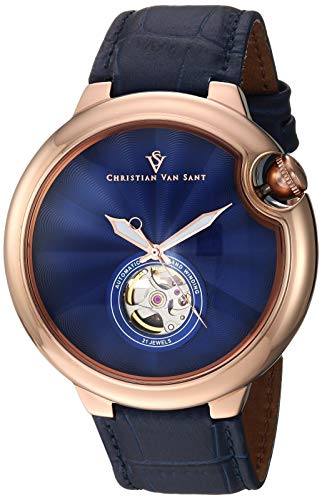 【中古】【未当て嵌める・未開封品】Christian Van Sant Men\u0027s Cyclone Automatic - Blue