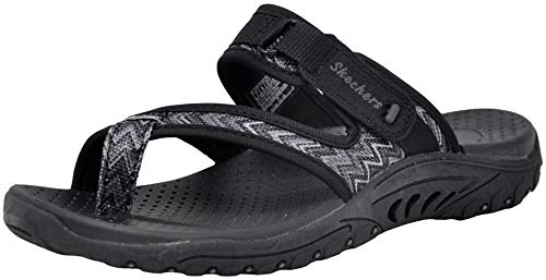 【中古】【未当て嵌める・未開封品】Skechers レディース レゲエ-ジグスワッグ フリップフロップ サンダル US 大きさ: 10