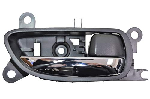 【中古】【未使用・未開封品】PT Auto Warehouse LX-2120MA-FR - 内部内部内部ドアハンドル、ブラックハウジング付きクロムレバー - フロント右助手席側