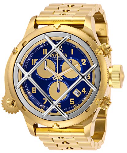 【中古】【未使用・未開封品】INVICTA Russian Diver Men 52mm ステンレススチール シルバー 文字盤 8040.N クオーツ