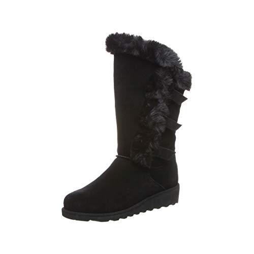 【中古】【未使用・未開封品】BEARPAW Genevieve レディースブーツ US サイズ: 24 カラー: ブラック