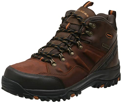 【中古】【未使用・未開封品】Skechers メンズ Relment Pelmo Chukka 防水ブーツ, Cdb, 14