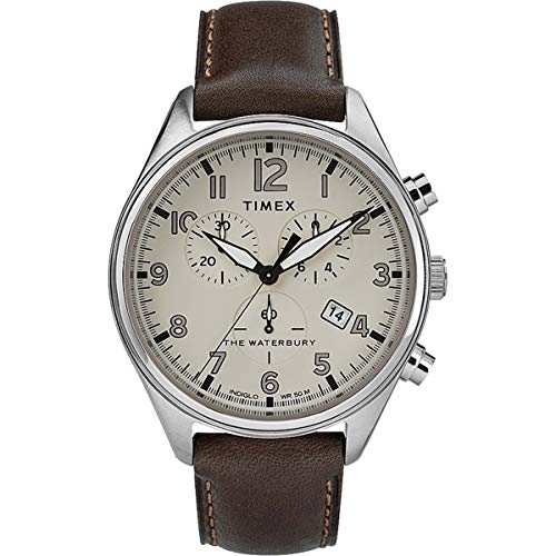 【中古】【未当て嵌める・未開封品】TW2R88200 Timex Waterbury 白いこと 成人男性 アナログ 心地好い 石英 外国で積みだし Timex
