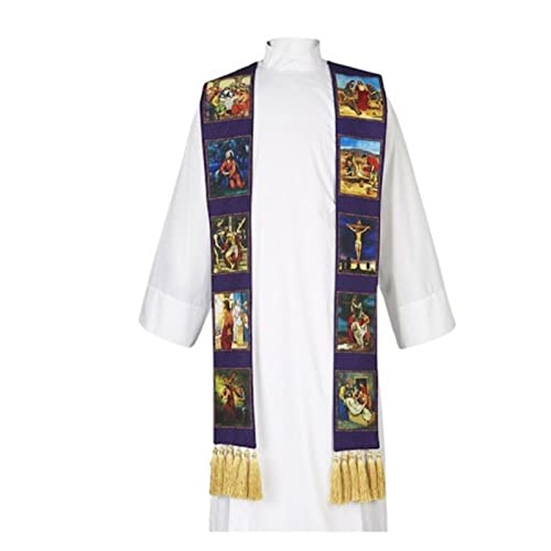 【中古】【未当て嵌める・未開封品】Lent Stole ACCESSORY メンズ US 大きさ: 110 inch 色つや: パープル