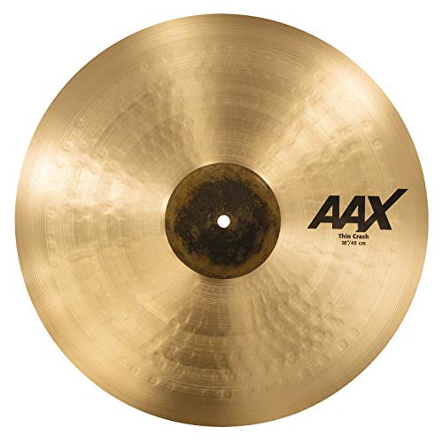 【中古】【未当て嵌める・未開封品】Sabian Crash Cymbal, AAX Thin Natural Finish, 18\" (21806XC)"