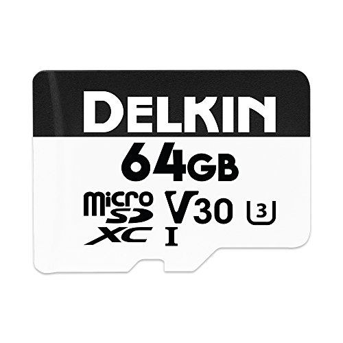 【中古】【未使用・未開封品】Delkin Devices 64 Gb64GB ハイパースピード マイクロ Sdhc U3 Ddmsdahs64GB