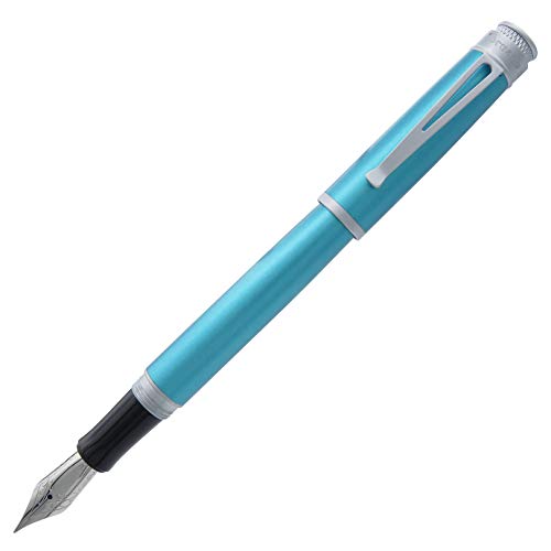 【中古】【未当て嵌める・未開封品】Retro 51 Tornado EXT Fountain Pen - Aquamarine (1.1 (Broad))