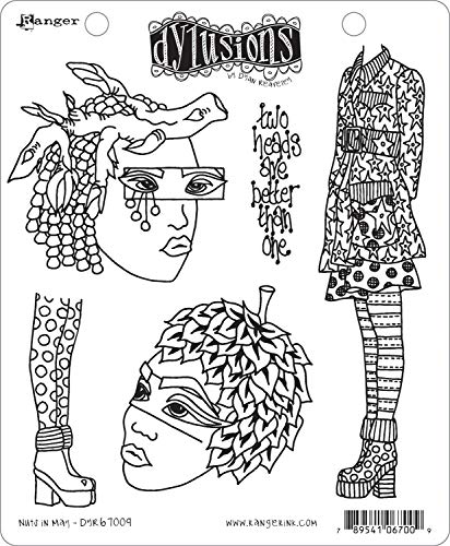 【中古】【未使用・未開封品】Dyan Reaveley's Dylusions Cling Stamp Collections 8.5\