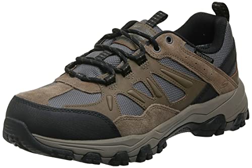 【中古】【未使用・未開封品】Skechers Men's SELMEN-ENAGO Trail Oxford Hiking Shoe, Tan, 9 Medium US|AJIMURA-SHOP