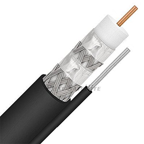 【中古】【未当て嵌める・未開封品】PHAT SATELLITE INTL 3GHz クアッドシールド RG11 室外同軸有線テレビ 空飛脚屋付き添い人 3GHz 75オーム オーディオ映像媒体 人工衛星ブロードヴァン