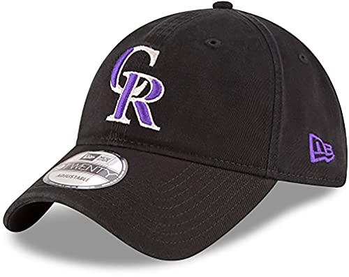 【中古】【未当て嵌める・未開封品】New Era オーセンティック コロラド ロッキーズ 中核グループ 古典派音楽 MLB 9Twenty アジャスタブル ダッドハット OSFM