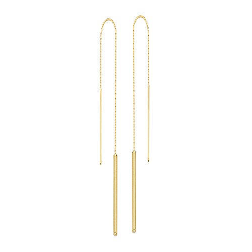 【中古】【未使用・未開封品】スレッドピアス 14Kt ゴールドワイヤー スレッドピアス