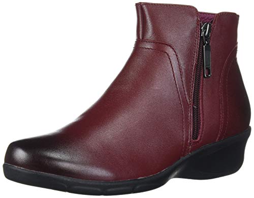 【中古】【未使用・未開封品】Propet Women's Waverly Ankle Boot, Burgundy, 7.5 Wide