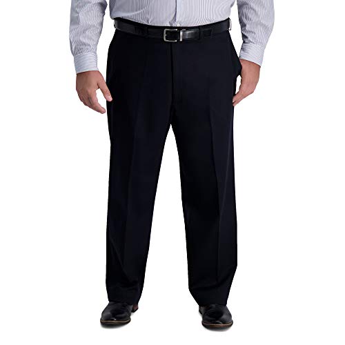 【中古】【未当て嵌める・未開封品】Haggar PANTS ズボン下 メンズ US 大きさ: 46W x 34L 色つや: 黒いこと