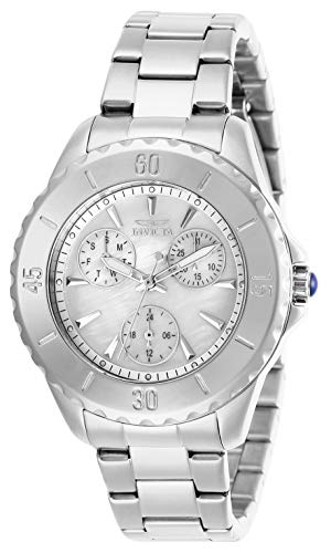 【中古】【未当て嵌める・未開封品】Invicta Women\u0027s Angel Steel Bracelet \u0026 Case Quartz White Dial Analog Watch 29106
