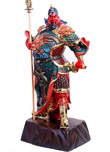 【中古】【未使用・未開封品】アートパークグアンユ像/グアンゴング像/グアンディ像/グアンチャン像/家具/デスク家具/3王国ヒーロー レッド