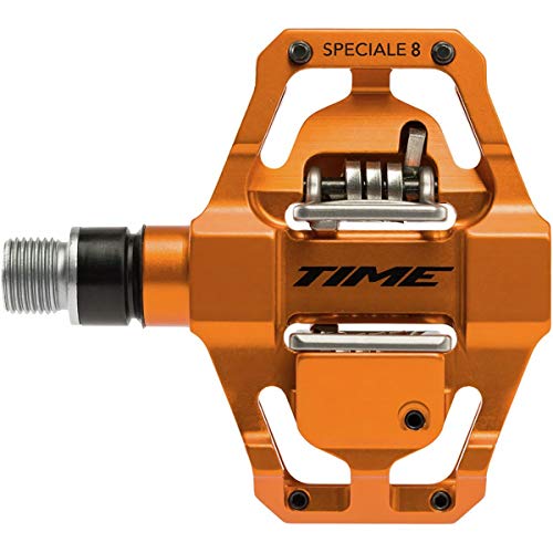 【中古】【未当て嵌める・未開封品】TIME(一時停止) Speciale 8 MTB ATAC スペチアーレ ペダル MAGMA オレンジ色 T2GV0180000TU プラットホーム方面 90 x 65 粍