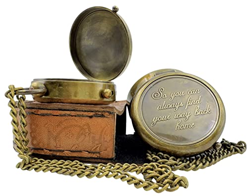 【中古】【未当て嵌める・未開封品】MAH 幕営羅針儀\"So You Can Always Find Your Way Back Home\"" クリスマスギフトコンパス C-3274"