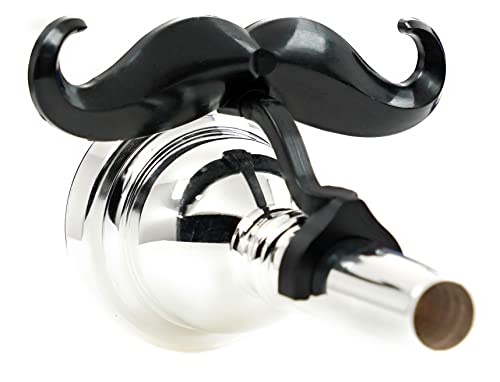 【中古】【未使用・未開封品】Brasstache - クリップオン口ひげ 小さなシャンク トロンボーンまたはバリトンマウスピース用 10,279円