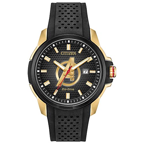 【中古】【未当て嵌める・未開封品】【並行輸入品】CITIZEN MARVEL AVENGERS シチズン マーベル アベンジャーズ AW1155-03W ウォッチ メンズ 逆インポート アナログ ソーラー 黒いこと 黒 ゴ 靴-その他
