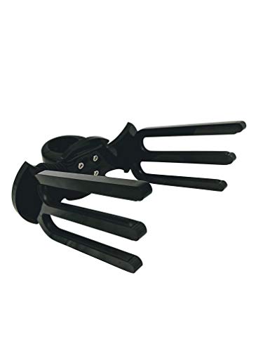 【中古】【未当て嵌める・未開封品】Krypt Towers ウェイクボードラック 黒いこと 軽銀 ウェイクボード 高閣保持者 小船で気泡管水準器まで合わせる能力のある クランプフィット チュー