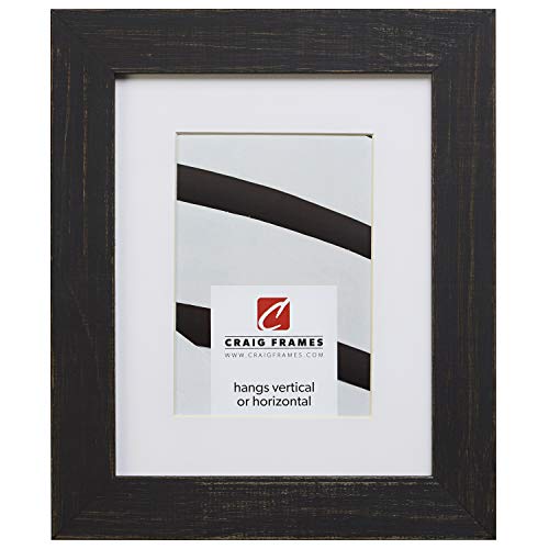 【中古】【未使用・未開封品】Craig Frames ジャスパー マット付き写真フレーム 8x10 ブラック 315081001B18A