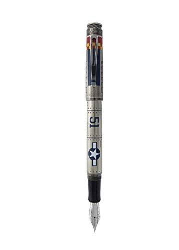 【中古】【未当て嵌める・未開封品】Retro 51 Tornado Fountain Pen, P-51 Mustang, Extra Fine Nib (VRF-1343)