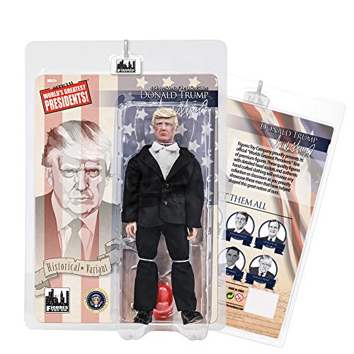 【中古】【未使用・未開封品】アメリカ大統領 8インチ アクションフィギュアシリーズ:ドナルド・トランプ[ブラックスーツバリアント]｜AJIMURA-SHOP