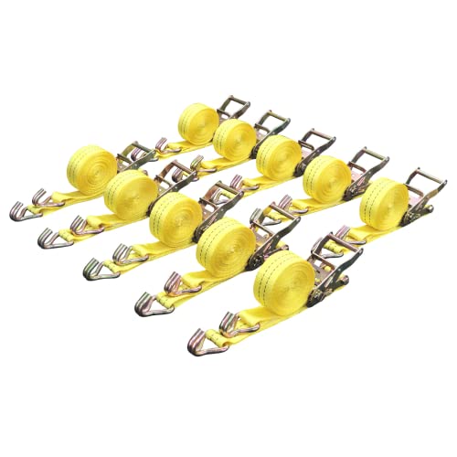 【中古】【未使用・未開封品】1.5インチ x 15フィート ラチェットストラップ 4400ポンド 10個パック 40,147円