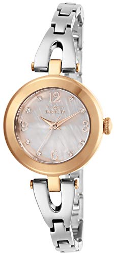 【中古】【未使用・未開封品】Invicta Women's Angel Steel Bracelet & Case Quartz White Dial Analog Watch 29338