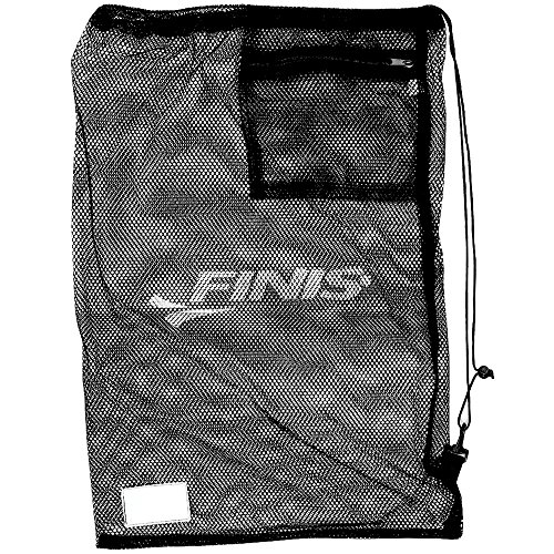 【中古】【未当て嵌める・未開封品】FINIS メッシュギアバッグ 黒いこと