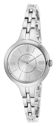 【中古】【未使用・未開封品】Invicta Women's Angel Steel Bracelet & Case Quartz Silver-Tone Dial Analog Watch 29339