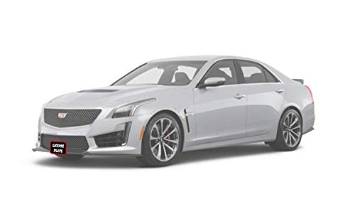 【中古】【未当てはめる・未開封品】2016-2019 キャデラック CTS-V カーボンファイバーフロントスポイラー 取りはずし能力のあるフロントナンバープレートブラケット