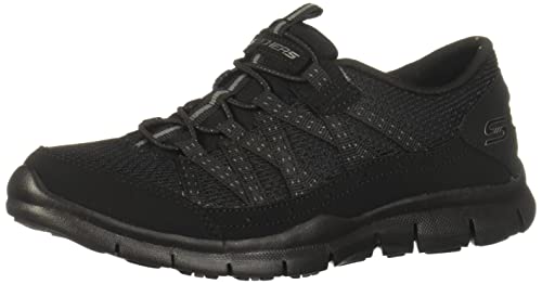 【中古】【未使用・未開封品】Skechers レディース Gratis-Strolling スニーカー, Bbk。, 10 Wide