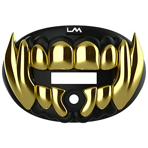 【中古】【未当て嵌める・未開封品】Loudmouth フットボールマウスガード 3Dビーストクローム 成年者と兄ちゃん向け二十日鼠かばい立て 運動競技用二十日鼠天下太平 空気の状態の趨向を最大限度かばい立て ブラッ