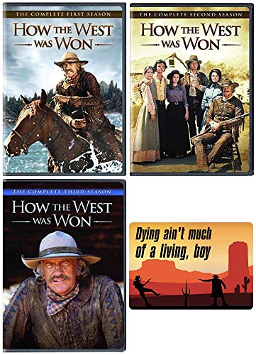 【中古】【未使用・未開封品】How the West Was Won: Complete TV Series Seasons 1-3 DVD Collection + Bonus Sticker