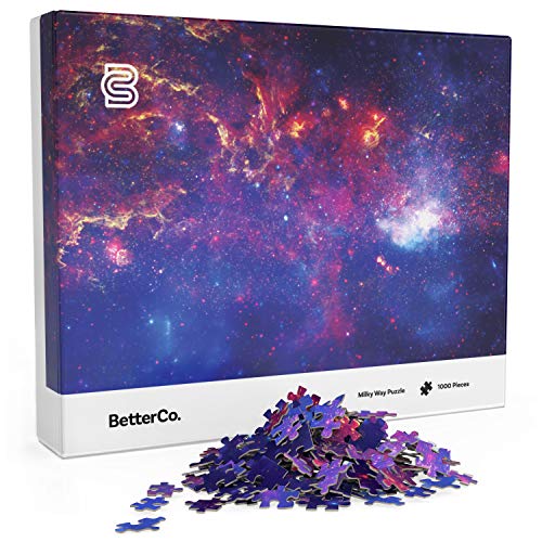【中古】【未使用・未開封品】BetterCo. ベターカンパニー - 天の川銀河 パズル 1000ピース - 高難易度 ジグソーパズル 1000ピース - 1000ピースパズルで自分自身に挑戦 大人