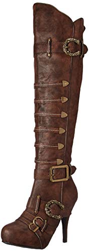 【中古】【未使用・未開封品】Ellie Shoes レディース 421-rumi ファッションブーツ US サイズ: 10 カラー: ブラウン|AJIMURA-SHOP