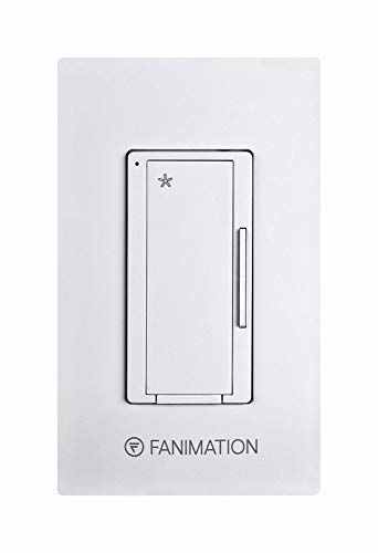 【中古】【未使用・未開封品】Fanimation Fans WC1WH アクセサリー 4.57インチ 3速ファン壁コントロール ホワイト仕上げ