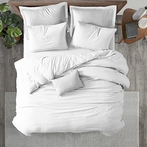 【中古】【未使用・未開封品】Kotton Culture 100% Egyptian Cotton Oversized King 120 X 98 3 Piece Duvet Cover Set with Zipper Closure & Corner Ties 600 Thread Count