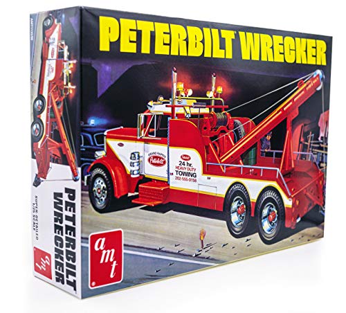 【中古】【未当て嵌める・未開封品】AMT 1/25 ピータービルド 模範例359 レッカー プラモデル AMT1133