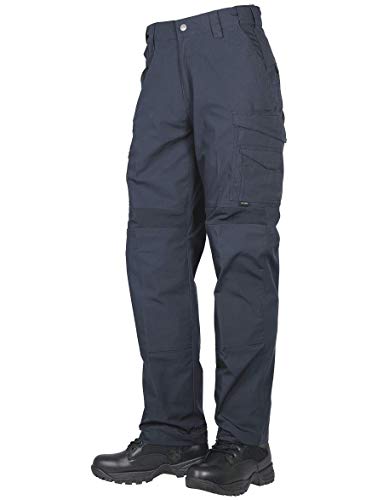 【中古】【未当て嵌める・未開封品】Tru-Spec 1485 24-7 Pro Flex タクティカルカーゴパンツ 米国海軍 W: 44 Large: 32 青み