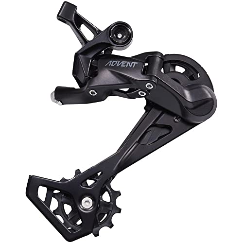 【中古】【未当て嵌める・未開封品】microSHIFT アドベントリアディレイラー - 9速 ミディアムケージ 黒いこと