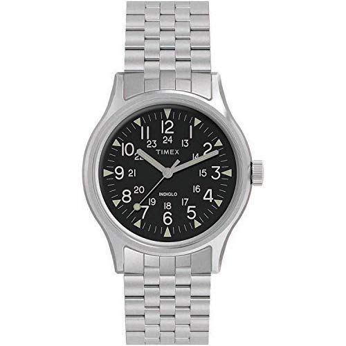 【中古】【未当て嵌める・未開封品】TIMEX シルバーステンレススチールウォッチ -TW2R68400
