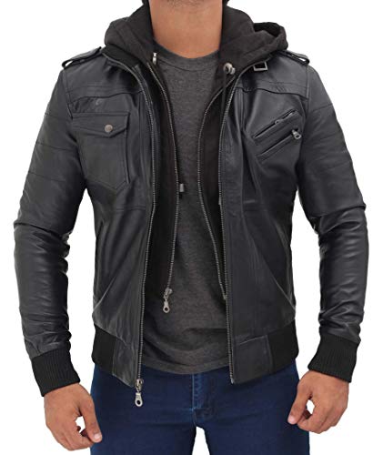【中古】【未当て嵌める・未開封品】BlingSoul OUTERWEAR メンズ US 大きさ: X-Large 色つや: 黒いこと