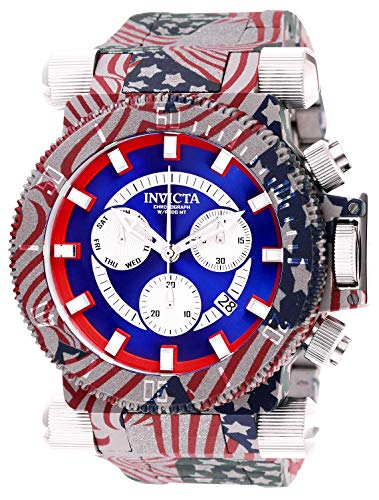 【中古】【未当て嵌める・未開封品】Invicta メンズ Coalition Forces クォーツウォッチ ステンレススチールストラップ マルチ色つや 34.5 (ひな形:26642)