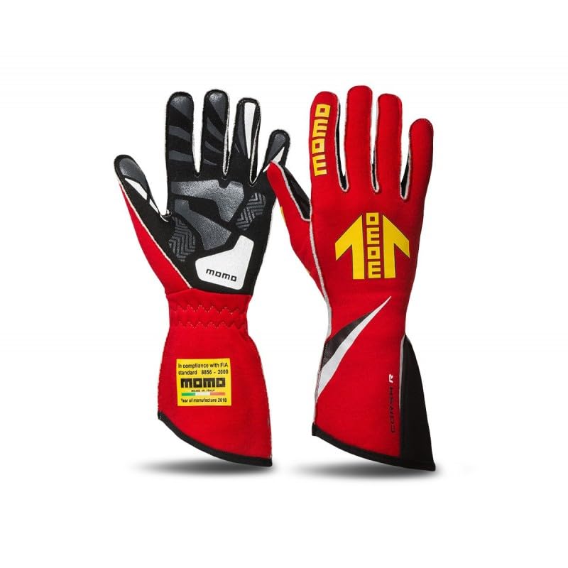 【中古】【未使用・未開封品】Momo MOMGUCORSARED13 GLOVES MOMO CORSA R RED 13